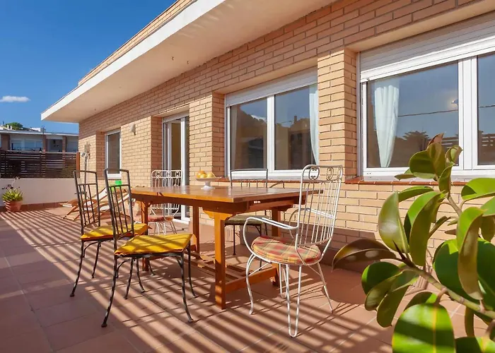 Can Stella, luminoso apartamento de playa en Costa Dorada - Tarragona